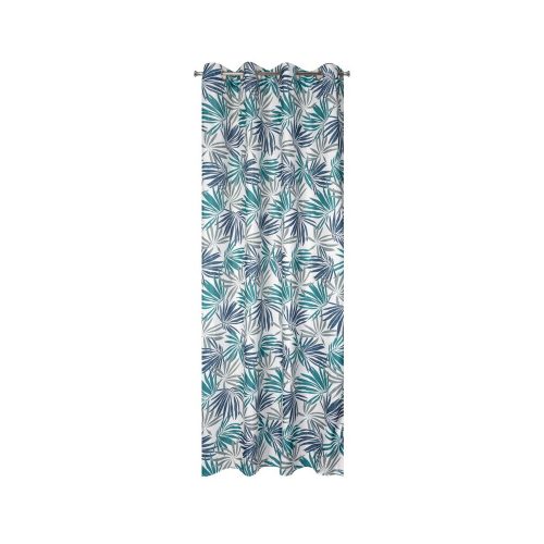 Elina mintás dekor függöny Türkiz 140x250 cm