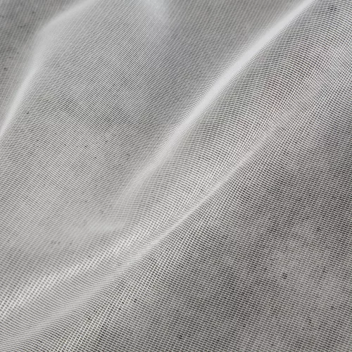 Esel fényes mikrohálós fényáteresztő függöny Fehér 400x250 cm