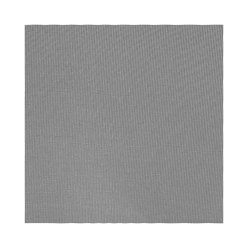 Tonia fényáteresztő függöny fényes mikrohálóból mennyezeti sínhez Fehér 140x270 cm