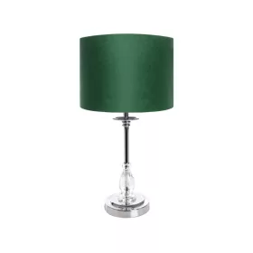   Monik asztali lámpa bársony búrával Sötétzöld 30x30x53 cm