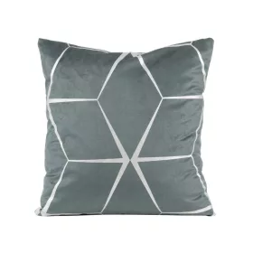 Blink28 bársony párnahuzat Ezüst 45x45 cm