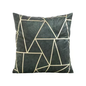   Blink29 bársony párnahuzat Sötét menta/világos arany 45x45 cm