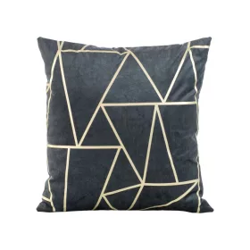   Blink29 bársony párnahuzat Sötétkék/világos arany 45x45 cm
