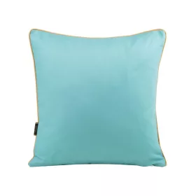   Premium mako-szatén párnahuzat Sötét Menta/arany 45x45 cm