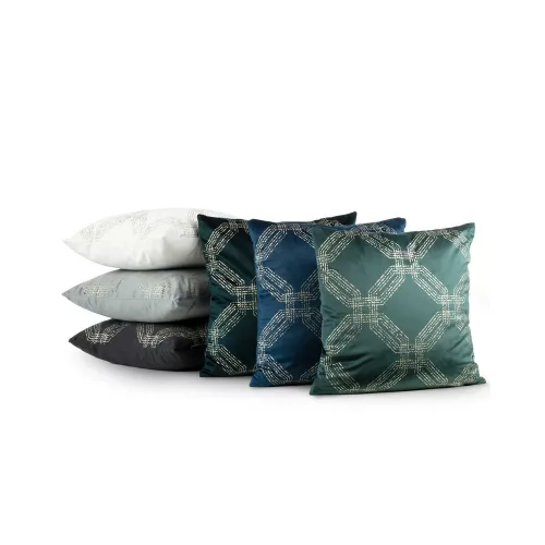 Blink30 bársony párnahuzat Sötétkék/világos arany 45x45 cm