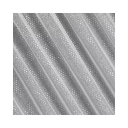 Loara mintás dekor függöny Fehér/ezüst 300x270 cm