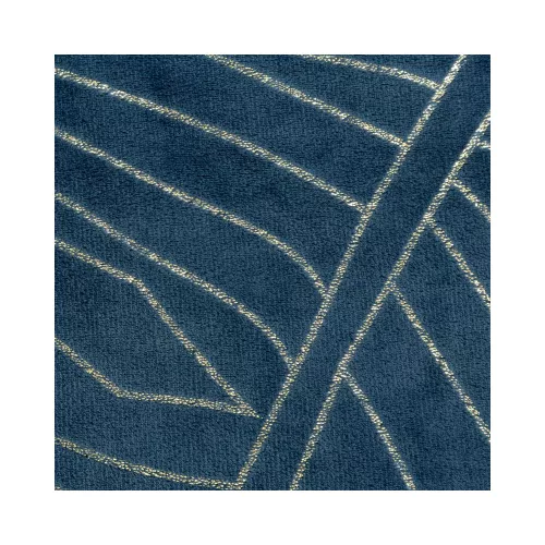 Musa2 plüss takaró Gránátkék/arany 150x200 cm