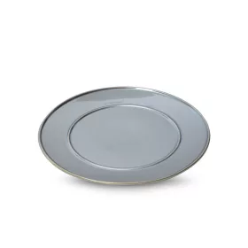 Simona4 dekoratív kerámia tál Olívazöld 30x30 cm