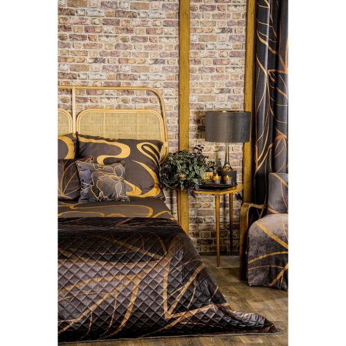 Alisma1 prémium ágyneműhuzat Barna/arany 160x200 cm - 70x80 cm 2db