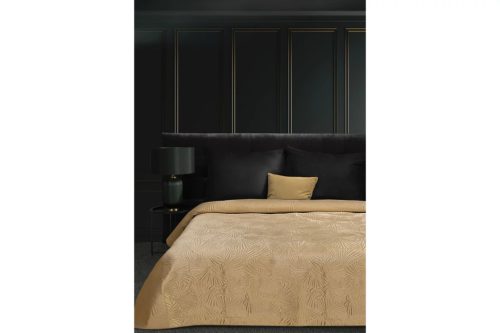 Musa5 bársony ágytakaró Bézs 280x260 cm