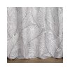 Kendra mintás dekor függöny Fekete/fehér 140x250 cm