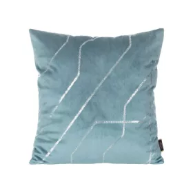 Blink37 bársony párnahuzat Kék/ezüst 45x45 cm