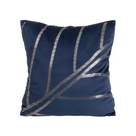   Blink38 bársony párnahuzat Sötétkék/világos arany 45x45 cm