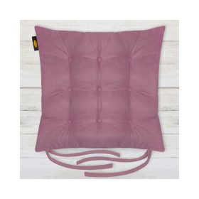 Ada ülőpárna megkötővel Világos lila 40x40x6 cm