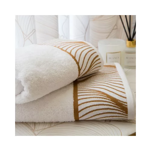 Blanca3 prémium törölköző  jacquard Fehér 50x90 cm