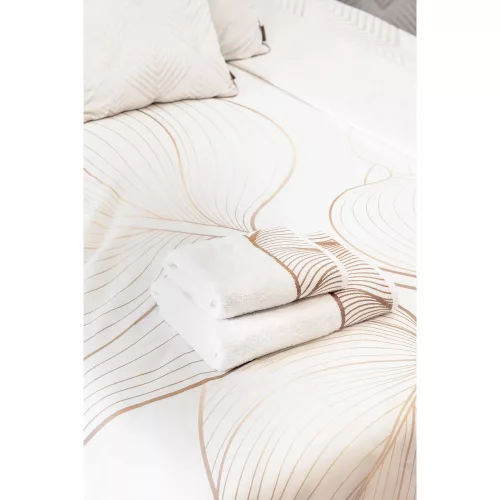 Blanca3 prémium törölköző  jacquard Fehér 50x90 cm