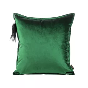 Royal5 bársony párnahuzat Sötétzöld 45x45 cm