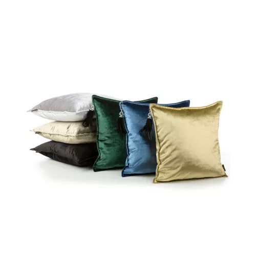 Royal5 bársony párnahuzat Sötétzöld 45x45 cm