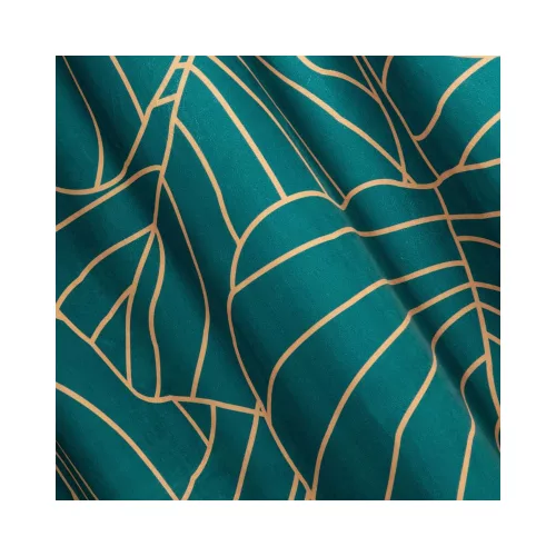 Lili2 bársony sötétítő függöny Sötét türkiz 140x250 cm