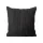 Szőtt akril párnahuzat Fekete 45x45 cm