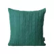 Szőtt akril párnahuzat Sötétzöld 45x45 cm