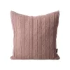 Szőtt akril párnahuzat Rózsaszín 45x45 cm