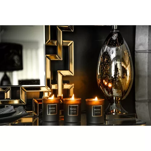 Peonia1 dekoratív kerámia tál Többszínű 30x15x5 cm