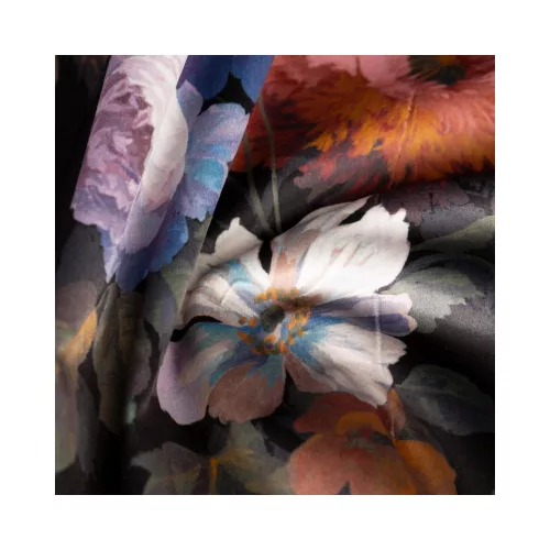 Karen bársony sötétítő függöny Fekete 140x270 cm