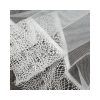 Sari mikrohálós függöny csipkével Fehér 400x145 cm (szélesség x magasság)
