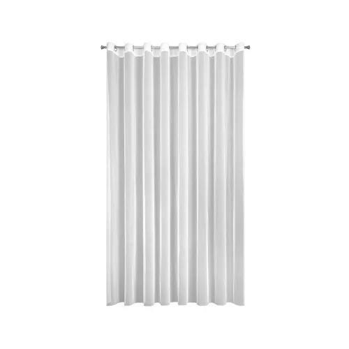 Tamina matt anyagú mikrohálós fényáteresztő függöny Fehér 350x250 cm