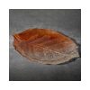 Sava dekoratív üveg tál Narancssárga/átlátszó 35x24x3 cm