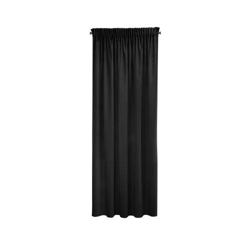 Sibel Pierre Cardin bársony sötétítő függöny Fekete 140x270 cm
