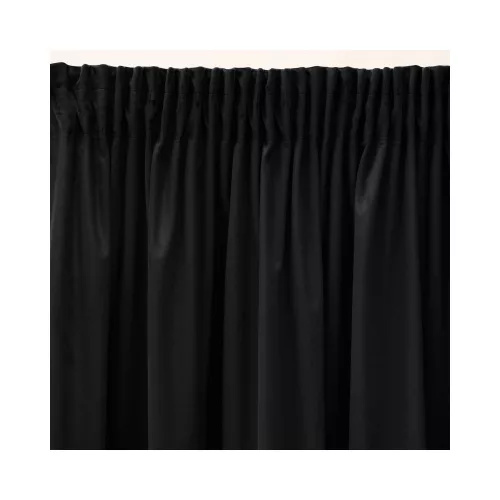 Sibel Pierre Cardin bársony sötétítő függöny Fekete 140x270 cm