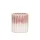 Evita kerámia kaspó Krémszín/rózsaszín 15x15x15 cm
