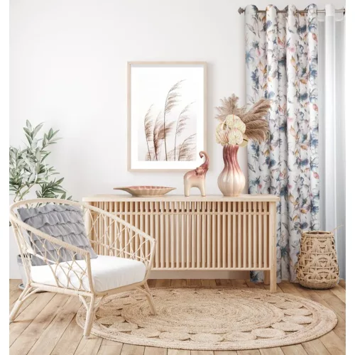 Evita kerámia váza Krémszín/rózsaszín 16x16x25 cm