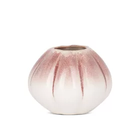 Evita kerámia váza Krémszín/rózsaszín 18x18x14 cm