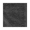 Egyszínű klasszikus törölköző 400 g/m2 Fekete 50x90 cm