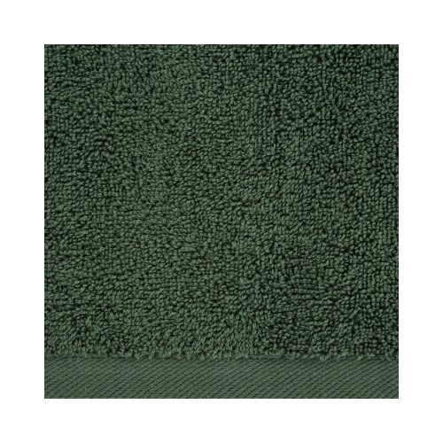 Egyszínű klasszikus törölköző 500 g/m2 Sötétzöld 50x100 cm