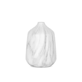 Mija kerámia váza Krémszín 15x15x33 cm