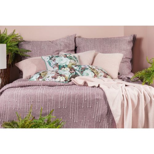 Avinion8 ágyneműhuzat Hanga lila 220x200 cm - 70x80 cm 2db
