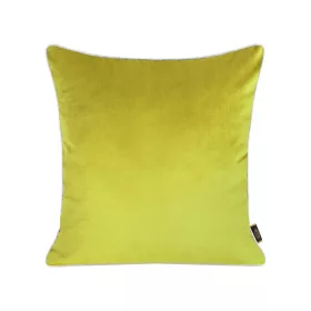   Kétoldalú párnahuzat bársony és len szövetből Világoszöld 45x45 cm