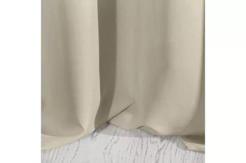 Rita egyszínű dekor függöny Cappuccino barna 140x175 cm