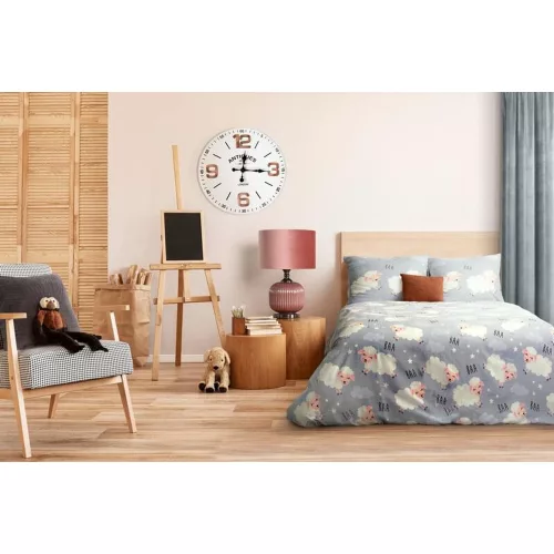 Luiz4 bársony párnahuzat pálmalevél mintával Grafit 40x40 cm