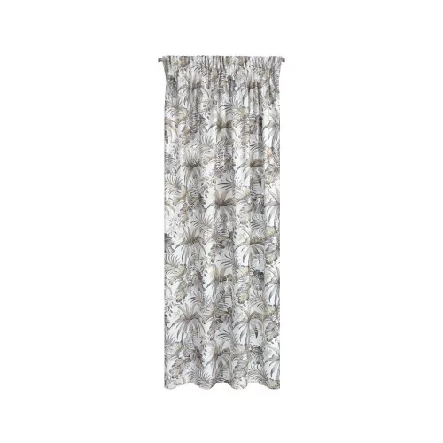 Rodos bársony sötétítő függöny Fehér 140x270 cm