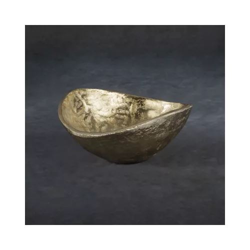 Pedro1 fém dísztál Arany 14x14x6 cm