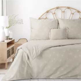   Seville2 pamut ágyneműhuzat Bézs 220x200 cm - 70x80 cm 2db