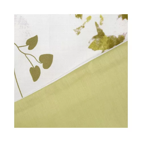 Nika22 pamut-szatén ágyneműhuzat Fehér 220x200 cm - 70x80 cm 2db