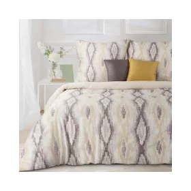   Nika24 pamut-szatén ágyneműhuzat Bézs 160x200 cm - 70x80 cm 2db