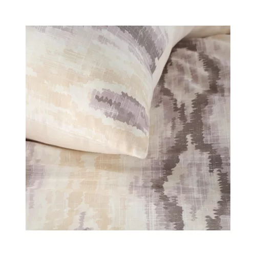 Nika24 pamut-szatén ágyneműhuzat Bézs 160x200 cm - 70x80 cm 2db