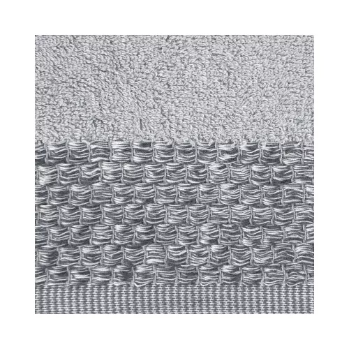 Lugo bambusz jacquard törölköző Ezüst 50x90 cm